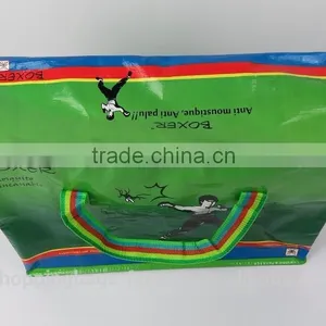 Promo Polypropylene Laminated PP Woven Shopping Bag With Zipper thumbnail-4