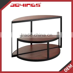 Combinable Metal Steel Frame Round Retail Display Table thumbnail-1