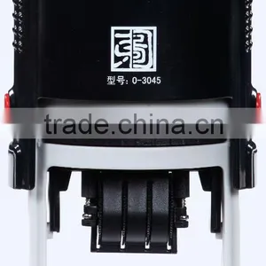 Office Use Custom Self Inked Automatic Date Stamp Oval 30x45 mm thumbnail-5