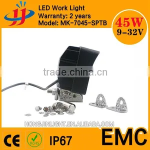45w Led Work Light 12V LED Working Light 3825LM 6000K for Trucks thumbnail-2
