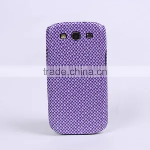 2013 Hot Selling Mobile Phone Samsung I9300 Carbon Fiber Patterns Phone Case SX004-3 thumbnail-1