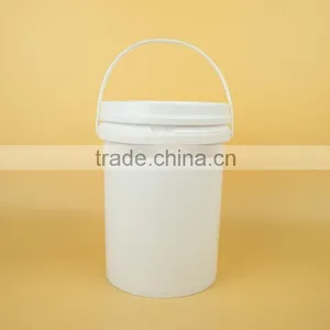 Small Cylindrical Plastic Barrels, 3L Plastic Wood Coating Buckets With Secure Seal Lid thumbnail-2