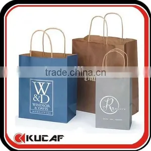 Twisted Paper Handle Kraft Paper Bag thumbnail-1