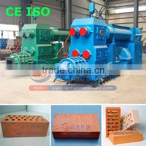 Automatic Mud Brick Making Machine / Soft Mud Brick Making Machine / Clay Mud Brick Making Machine thumbnail-1
