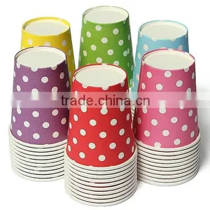 Bulk Wholesale Party Disposable Paper Cup Cheap Beverage Paper Cup thumbnail-1
