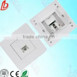 Cat 5e Rj45 Fiber Optic Faceplates thumbnail-1