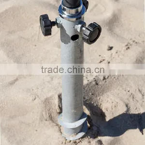 Metal Screw Ground Spike For Flag Poles, Soft Ground Spike, Ground Spike Anchor thumbnail-2