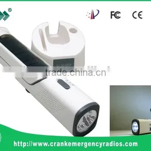 Solar Dynamo Lamp & Emergency Solar Charger & Solar FM Radio thumbnail-4