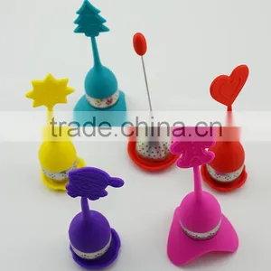Silicone Tea Ball Infusers Coffee & Tea Sets Infusers With S/s Strainer thumbnail-1