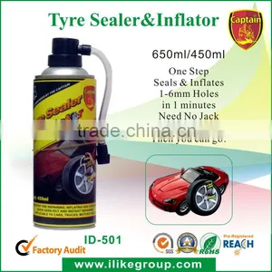 Captain Tyre Sealer and Inflator,Tubeless Tire Sealer,Tire Repair Spray thumbnail-1