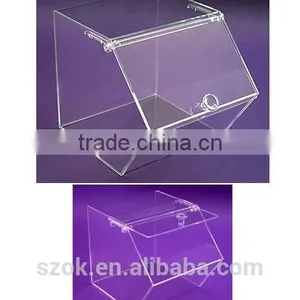 Factory Manufcturer Acrylic Counter Square Candy Dispenser& Candy Bins thumbnail-1