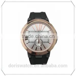 Top Fashion High Quality Japan Movt Quartz Mens Sports Watch Silicone Strap Watch Sports Men's Watches thumbnail-1