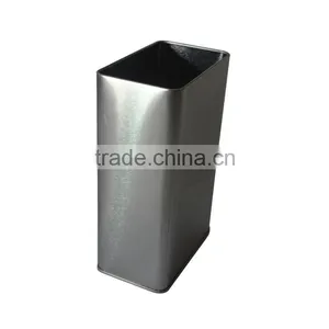 Small Square Candy Mint Case Tin Box With Hinge Custom Emboss Lid/tin Box thumbnail-4