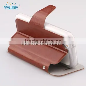 2016 Hot Sale Fashion Style PU Leather Cases for Iphone5 SE With TPU Cases Holder and Stand thumbnail-3