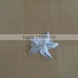 Porcelain Plated Silver Sea Star thumbnail-1