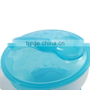 Stay Put Suction Baby Bowl Plate With Sucker Design for Children thumbnail-4