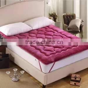 Red or Brown Queen Twin XL Waterproof Foam Mattress Pad thumbnail-2