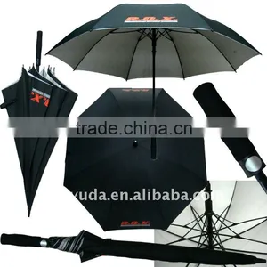 30inch 8ribs Luxury Good Quality Fiberglass Advertising Auto Golf Umbrella thumbnail-1