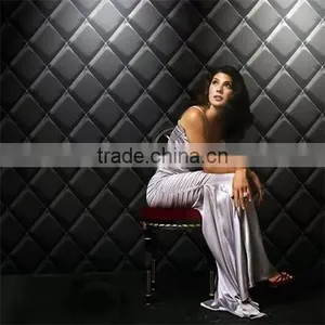 3D Leather Wallpaper for TV Background Wall /bedroom thumbnail-1