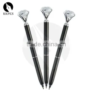 KKPEN Crystal Logo Metal Brass Roller Ball Pen thumbnail-2