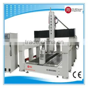 CHENCAN Syntec Control 4Axis 3D CNC EPS Plywood Cutting Router Machine With Big Rotary thumbnail-1