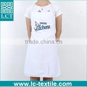 Custom Print Nestle 80 Polyester 20 Cotton Cheap Gift Promotional Apron thumbnail-1