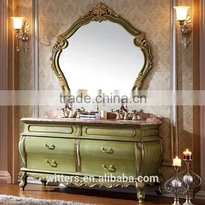 WTS-807GO 40'' French Classic Single Sink Bathroom Vanity With Mirror thumbnail-3