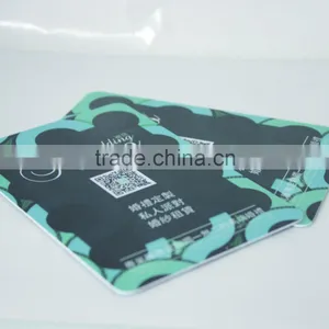 Factory Thick Design Hard Clear Plastic Transparent PVC Business Card With Standard Size thumbnail-2