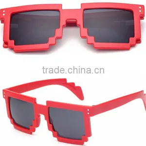8-Bit Pixel Retro Novelty Gamer Geek Sunglasses thumbnail-2