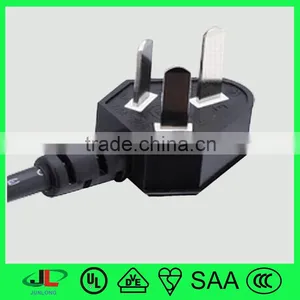 CCC ISO Approved China 2 Pin 3 Pin Electrical Cord Plug Power Cable thumbnail-3
