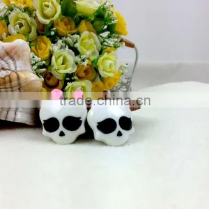New Arrival DIY Flat Back Resin Skull Resin thumbnail-1