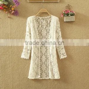 2016 New Style Hollow Out Sunscreen Thin Crochet Perspective thumbnail-1