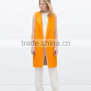 High Fashion Women Clothes Garment Ladies Elegant Waistcoats Sleeveless Vest thumbnail-1