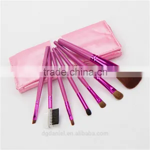 Beauty 18pcs Pink Brushes Makeup With Case High Quality Cosmetic BrushDongGuan Factory thumbnail-3