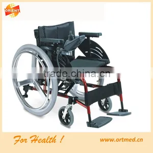 Foldable Electric Steel or Aluminum Wheelchair thumbnail-1