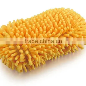 Microfiber Chenille Car Cleaning Sponge thumbnail-1
