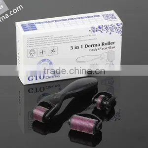 GTO Brand 3 in 1 Body Face Eye Derma Roller CE Approved thumbnail-1