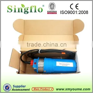 Singflo dc 70 Meters Lift Deep Well Price Solar Submersible Pump for Agriculture thumbnail-1