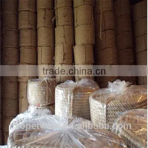 Jute Rope in High Quality ; Jute Rope Made in China ; Twisted and Braided Rope thumbnail-1