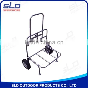 Fishing Tackle Carriers Iron Trolly With Two Wheels thumbnail-1