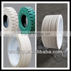6.50-10 High Quality Solid Tires, Non Skid thumbnail-1