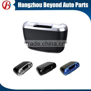Portable Convenient Garbage Can Small Size Car Trash Can With Holder Hook thumbnail-1