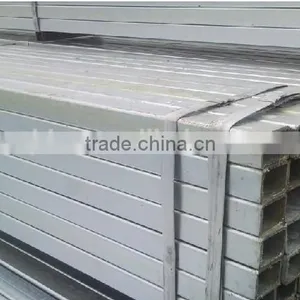 Galvanized and Black Square Rectangular Steel Pipe With High Quality and Best Price thumbnail-1