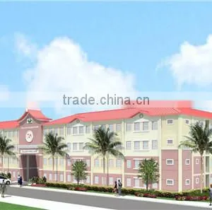 Pre Engineering Steel Structure School Building to Haiti thumbnail-1