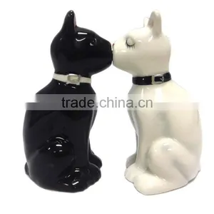 Black & White Cats Salt & Pepper Shaker Set S/P thumbnail-1