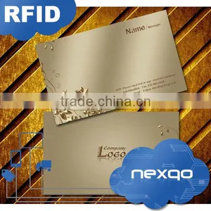 Cool Free Design RFID NFC Rubber Business Card thumbnail-4