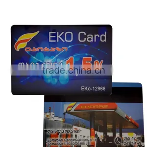 Plastic PVC Magnetic Strip Cards for Gas Station thumbnail-3