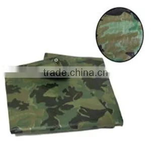 Camouflage Tarpaulin for Camping and Hunting thumbnail-1