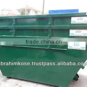 6 m3 Skip Container Garbage Bin 6 Yards thumbnail-1