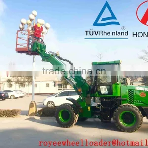 Telescopic Wheel Loader HY2500 Construction Machine With CE for Germany thumbnail-1